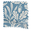 Store Enrouleur William Morris Acorn Bleu Vintage Image échantillon