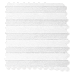 Store plissé sans fil DuoShade Blanc Arctique Image échantillon